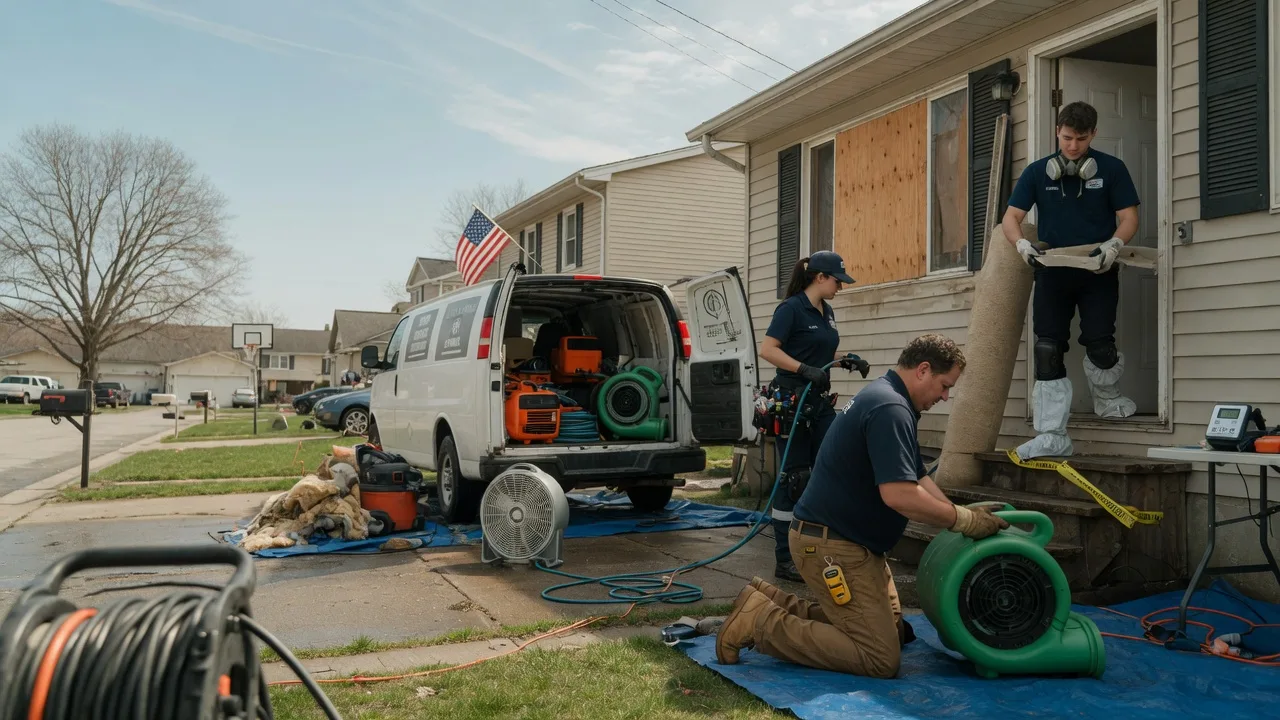 Water Damage Restoration in Krebs, OK near me